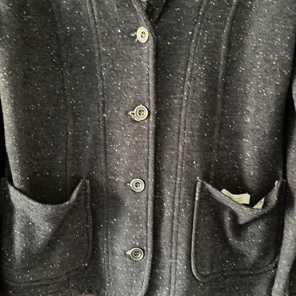 Ruff Hewn heavy sweater type jacket. Dark gray. Size Small. - Picture 2 of 10